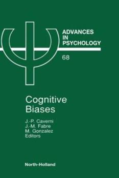 Hardcover Cognitive Biases: Volume 68 Book