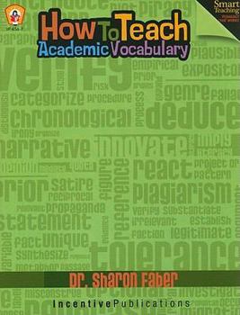 Paperback How To Teach Academic Vocabulary Book