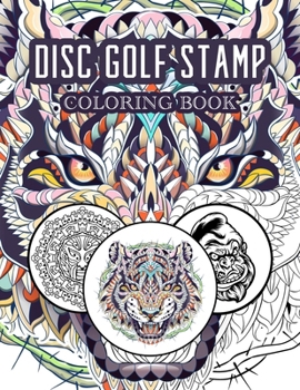 Paperback Disc Golf Coloring Book: : Relaxation with Stress Relieving Designs and Unique Stamps Book