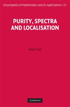 Hardcover Purity, Spectra and Localisation Book