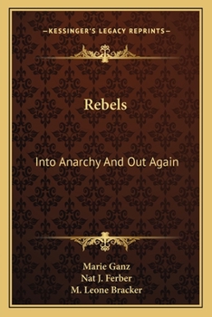 Paperback Rebels: Into Anarchy And Out Again Book