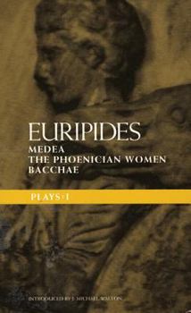 Paperback Euripides Plays: 1: Medea; The Phoenician Women; Bacchae Book