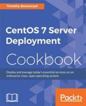 Paperback CentOS 7 Server Management Cookbook Book