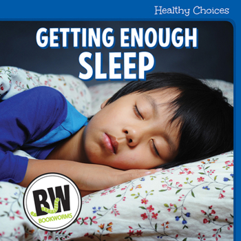 Library Binding Getting Enough Sleep Book