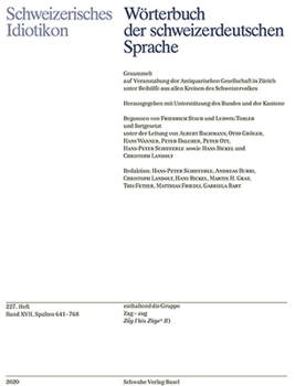 Schweizerisches Idiotikon, Band XVII, Heft 227: Spalten 641-738