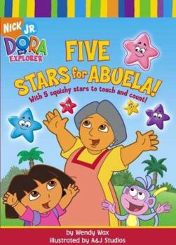 Hardcover Five Stars for Abuela! [With 5 Squishy Stars to Touch and Count] Book