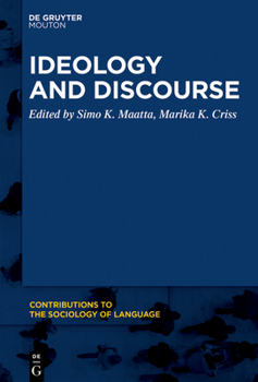 Hardcover Mapping Ideology in Discourse Studies Book
