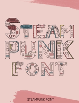 Paperback Steampunk Font Book