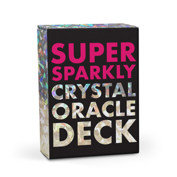 Misc. Super Sparkly Crystal Oracle Deck: 50 Oracle Cards & Guidebook Book