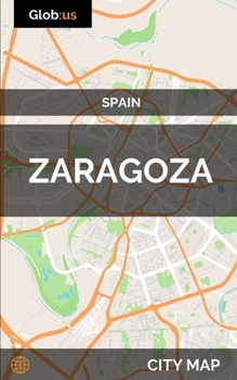 Paperback Zaragoza, Spain - City Map Book