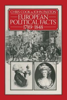 Paperback European Political Facts 1789-1848 Book