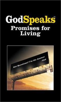 Paperback God Speaks: Promises for Living Book