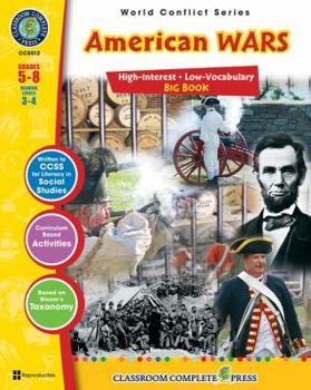 Perfect Paperback American Wars Big Book Gr. 5-8 - Classroom Complete Press (World Conflict Series - American Wars) Book