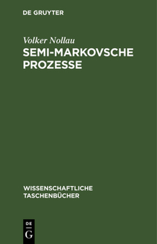 Hardcover Semi-Markovsche Prozesse [German] Book