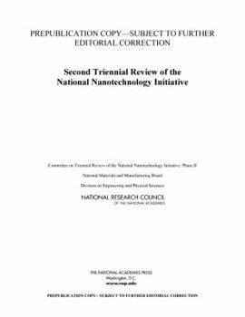 Paperback Triennial Review of the National Nanotechnology Initiative Book