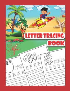 Paperback Letter Tracing Book: Alphabet Writing Preschool, Kindergarten, and Kids Ages 2-5 Book