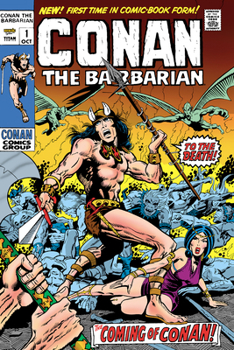 Hardcover Conan the Barbarian: The Original Comics Omnibus Vol.1 Book