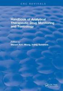 Paperback Revival: Handbook of Analytical Therapeutic Drug Monitoring and Toxicology (1996) Book