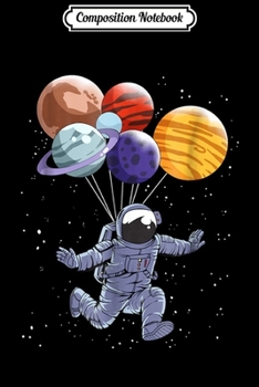 Composition Notebook: Space Gif Boys Planets Astronaut Science Solar System Journal/Notebook Blank Lined Ruled 6x9 100 Pages