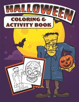 Paperback Halloween Coloring & Activity Book