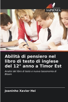 Paperback Abilità di pensiero nel libro di testo di inglese del 12° anno a Timor Est [Italian] Book