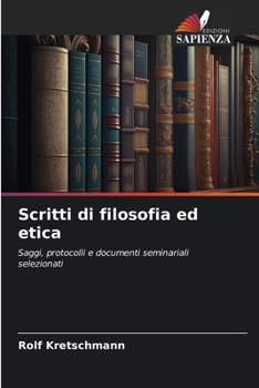 Paperback Scritti di filosofia ed etica [Italian] Book