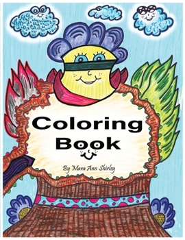 Paperback Coloring Book: by Mara Ann Shirley Book