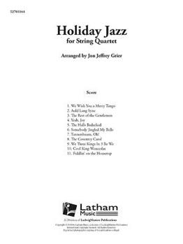 Paperback Holiday Jazz: Conductor Score Book