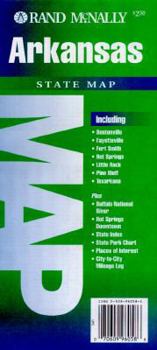 Map State Map Arkansas [French] Book