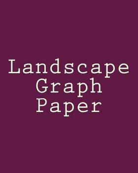 Paperback Landscape Graph Paper Book