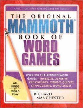 Paperback The Original Mammoth Book of Word Games Book
