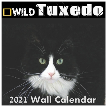 Paperback Tuxedo Calendar 2021: Tuxedo calendar 2021 "8.5x8.5" Inch 16 Months JAN 2021 TO APR 2022 finished and Glossy Book