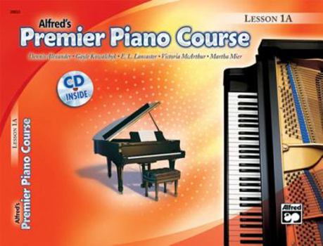 Paperback Premier Piano Course Lesson Book, Bk 1a: Book & CD [With CD] Book
