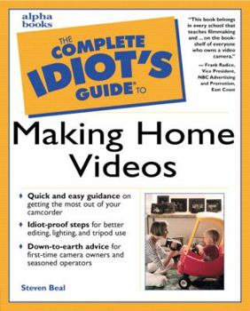 Paperback Complete Idiot's Guide to Making Home Videos Book