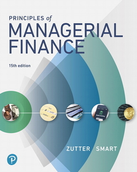 Paperback Principles of Managerial Finance Book