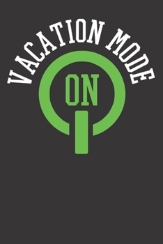 Paperback Notebook: Summer Spring Break Vacation Gift Dot Grid 6x9 120 Pages Book