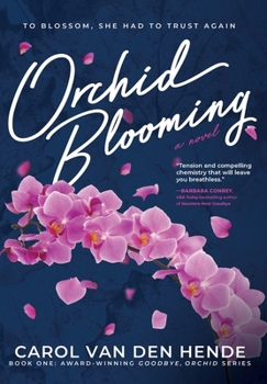 Hardcover Orchid Blooming Book