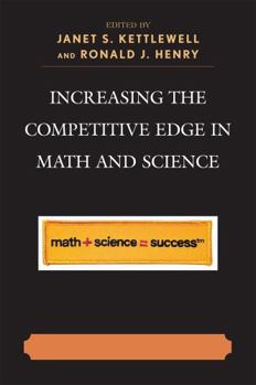 Paperback Increasing the Competitive Edge in Math and Science Book