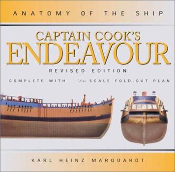 Hardcover Anatomy of the Ship: Captain Cook's Endeavor Book
