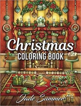 Paperback Christmas Coloring Book: An Adult Coloring Book with Fun, Easy, and Relaxing Designs Book