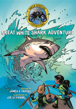 Library Binding Great White Shark Adventure Book