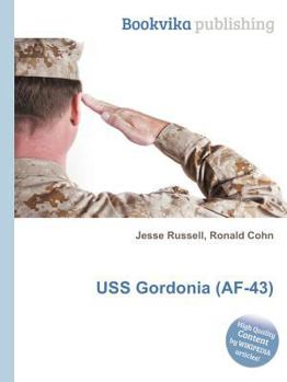 Paperback USS Gordonia (Af-43) Book