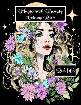 Paperback Magic and Beauty Coloring Book: Very detailed and intricate drawings Book