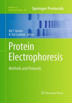 Protein Electrophoresis: Methods and Protocols