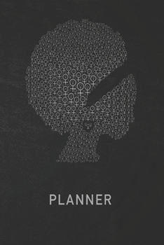 Planner: Black Afro Woman 1 Year Daily Planner (12 Months) | 2020 - 2021 | 365 Pages for Planning | January 20 - December 20 | Appointment Calendar Schedule | Plan Each Day Set Goals & Get Stuff Done