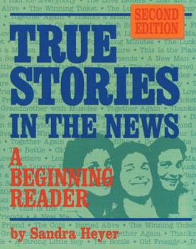 Paperback True Stories in the News: A Beginning Reader Book