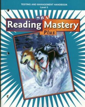 Hardcover Reading Mastery 5 2001 Plus Edition, Test Handbook Book