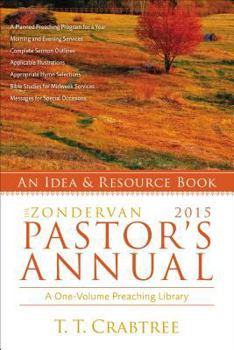 Paperback The Zondervan 2015 Pastor's Annual: An Idea and Resource Book