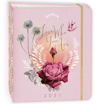 PAPAYA 2021 Hardcover Deluxe Planner (7.5" x 9" closed)