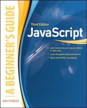 Paperback JavaScript, a Beginner's Guide, Third Edition Book